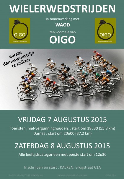 Koersen voor Oigo affiche 2015