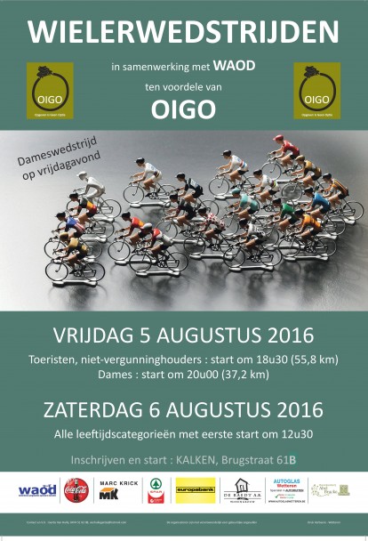 Koersen voor Oigo affiche 2016